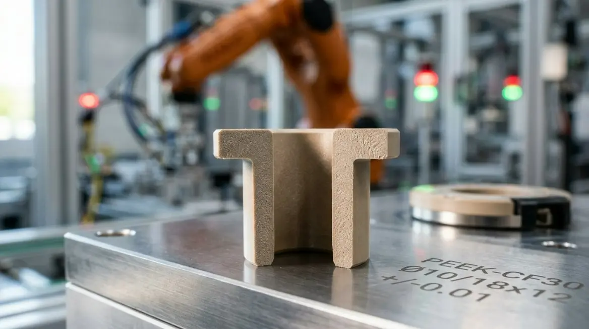 Guía definitiva 2026 para bujes con bridas PEEK: cumplimiento de ESG, integración inteligente y estándares de fabricación de próxima generación