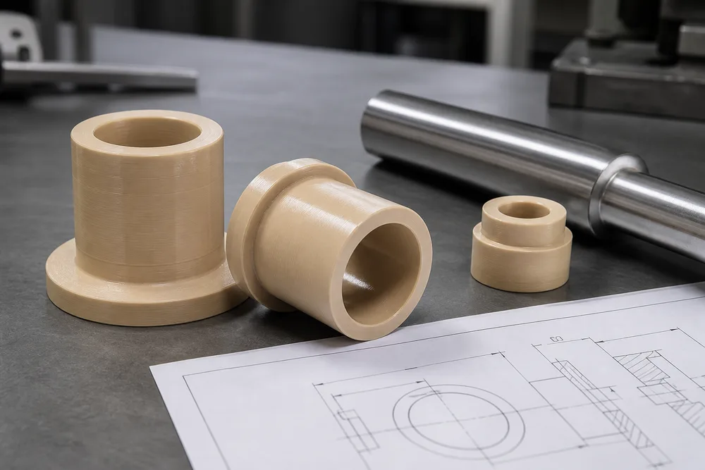 Bujes PEEK para compradores de ingeniería de EE. UU. en 2026: preguntas frecuentes sobre selección de materiales, dibujos personalizados y abastecimiento